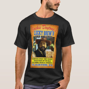 Lustige Männer Jackie Daytona- Normaler Mensch, de T-Shirt
