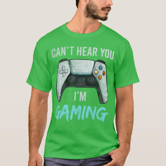Lustige Männer Jungen Gaming Bekleidung Gamer Vide T-Shirt
