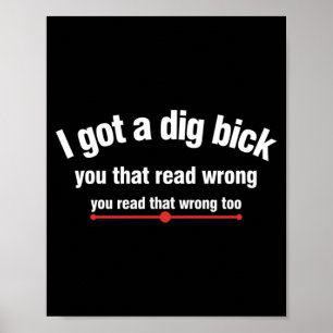 Lustige Männer Männliche Witze Habe Grab Bick Humo Poster