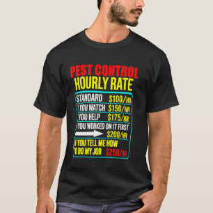 Lustige Männer Schädlingsbekämpfung Kammerjäger au T-Shirt