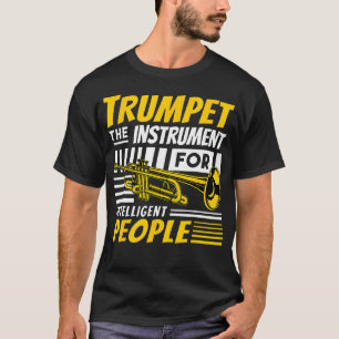 Lustige Marschkapelle Jazz Trompete Blechbläser Hu T-Shirt