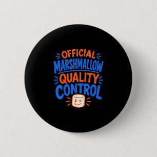 Lustige Marshmallow Button