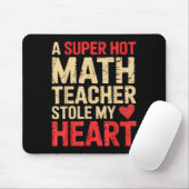 Lustige Mathe Eine superheiße Mathe-Lehrerin hat m Mousepad (Mit Mouse)