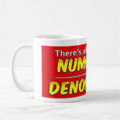 Lustige Mathe-Tasse Kaffeetasse (Links)