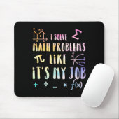 Lustige Mathe-Zitate für Lehrer Schüler Stem Geek Mousepad (Mit Mouse)