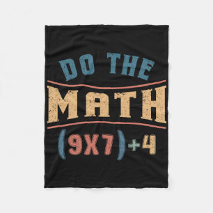 Lustige Mathematik 67 Meme-Gleichung Rechne die Ma Fleecedecke