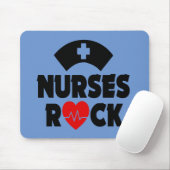 Lustige Mausunterlage des Felsens der Mousepad (Mit Mouse)