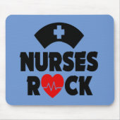 Lustige Mausunterlage des Felsens der Mousepad (Vorne)