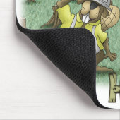 Lustige Mausunterlagen: Arbeiten intelligenter Mousepad (Ecke)