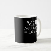 Lustige MC1R Mutant-Diva-rotes Kaffeetasse (VorderseiteRechts)