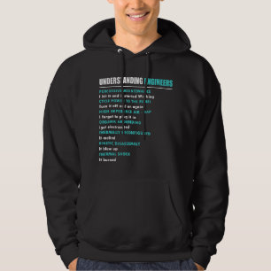 Lustige Mechaniker verstehen Ingenieure Hoodie