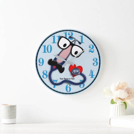 Lustige medizinische Uhr-veränderbare Große Wanduhr (Zuhause)