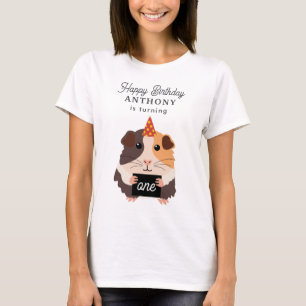 Lustige Meerschweinchen Haustier Kinder Geburtstag T-Shirt