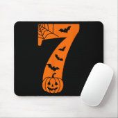 Lustige Meme-Spruch Nummer 7 6 7 Sechs Sieben Hall Mousepad (Mit Mouse)