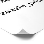 lustige Menüs Poster (Ecke)