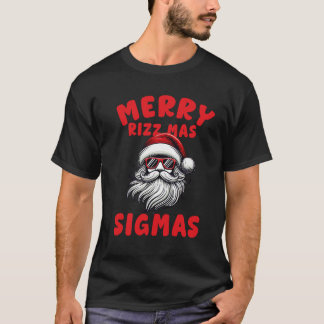 lustige Merry Rizz Mas Sigmas ,Frohe Weihnachten T-Shirt