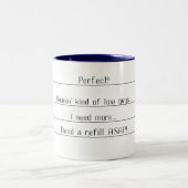 Lustige messende Tasse (Mittel)