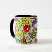 Lustige mikroskopische Labororganismen Tasse (Vorderseite Links)