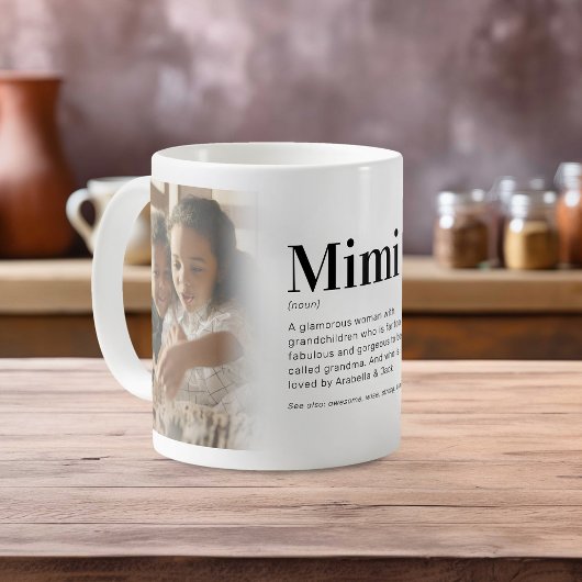 Lustige Mimi-Definitions-Foto-Kaffeetasse Kaffeetasse
