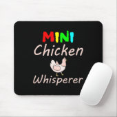 Lustige Mini-Hühner-Flüsterer-Kinder-Hühner Mousepad (Mit Mouse)