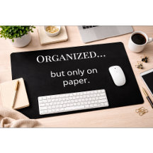 Lustige Minimalistische Schreibtischunterlage Büro
