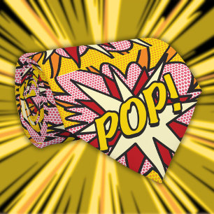 Lustige moderne Comic-Book-Pop-Art-POP-Superhelden Krawatte