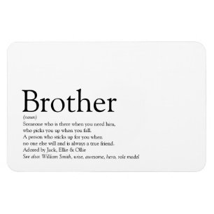 Lustige moderne coolste jemals Bruder-Definition  Magnet