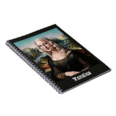 Lustige Mona Lisa Notizblock (Rechte Seite)