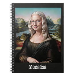 Lustige Mona Lisa Notizblock