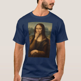 Lustige Mona Lisa T-Shirt