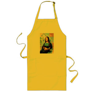 Lustige Mona Lisa Zahnarzt Zahnarztpraxis Kunst De Lange Schürze