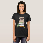 Lustige Mops Antidepressiva-Tabletten T-Shirt (Vorne ganz)