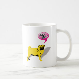 Lustige Möpse beherrschen Geschenke Kaffeetasse