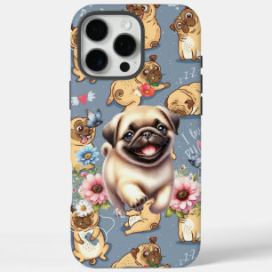 Lustige Möpse iPhone 16 Pro Max Hülle