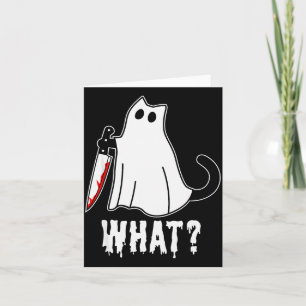 Lustige Mordkatze Schwarze Katze Mörderisch Mit Me Karte
