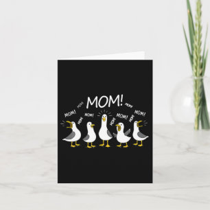 Lustige Möwen Mama Muttertag Humor Mutti Mama Karte