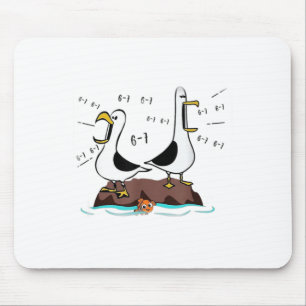 Lustige Möwen Sechs Sieben 67 Mem Lehrer Männer Fr Mousepad