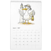 Lustige Möwenjobs Kalender (Mär 2027)