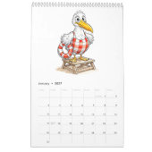 Lustige Möwenjobs Kalender (Jan 2027)