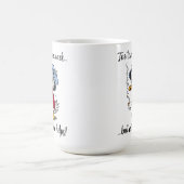 Lustige müde Kaffeente Ente Kaffeetasse (Mittel)