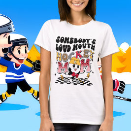 lustige Mundhockey-Mama T-Shirt