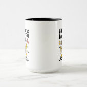 lustige MundSoftball Mama Wortart Tasse (Zentrum)