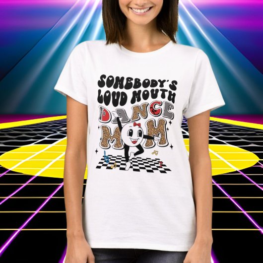 lustige Mundtanzkunst Mama T-Shirt