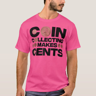 Lustige Münzensammlung für 50-Cent-Sammler T-Shirt