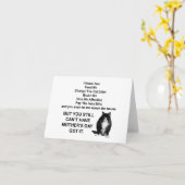 Lustige mürrische Anmerkungs-Karte der Karte (Gelbe Blume)