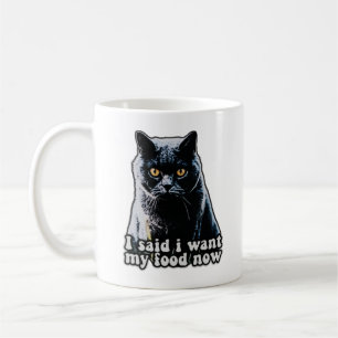 Lustige mürrische Katzen-Meme für Katzenbesitzer u Kaffeetasse