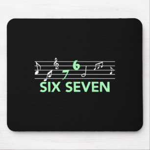 Lustige Musik 67 Musik Meme Slang Sechs Sieben Mus Mousepad