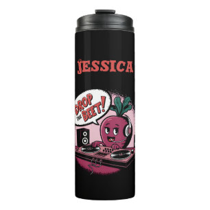 Lustige Musik Drop The Beet Thermosbecher