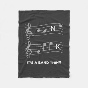 Lustige Musik - Es ist eine Band-Sache Fleecedecke
