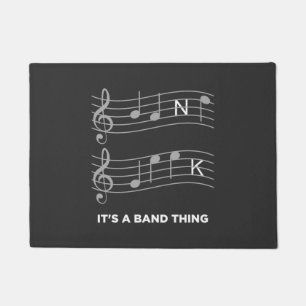 Lustige Musik - Es ist eine Band-Sache Fußmatte